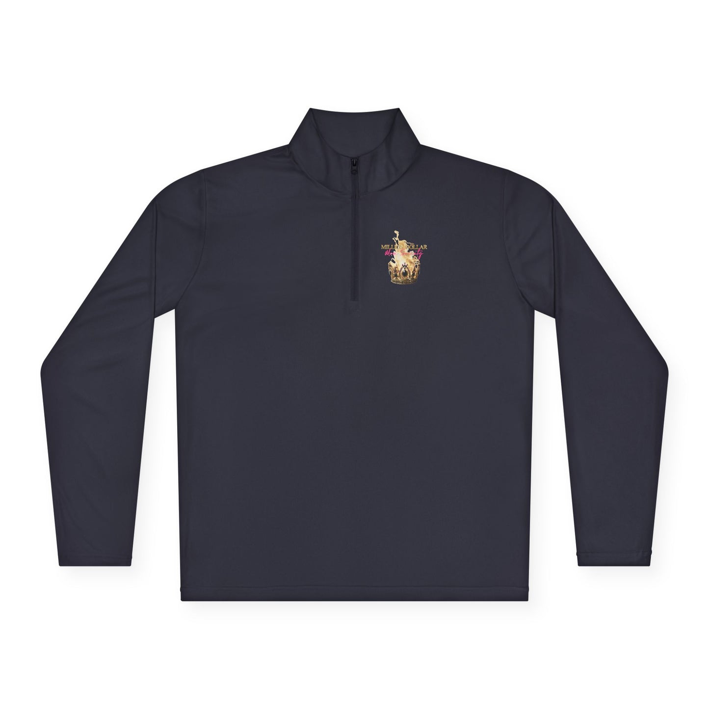 Million Dollar Mom Society Unisex Quarter-Zip Pullover