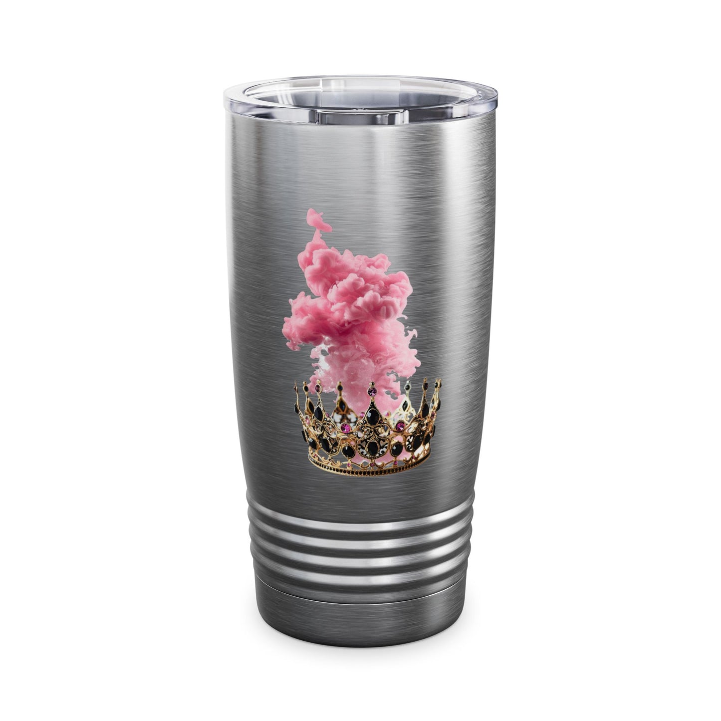 Million Dollar Mom Society Gold Ringneck Tumbler, 20oz 3 Options: Black, White, Stainless Steel