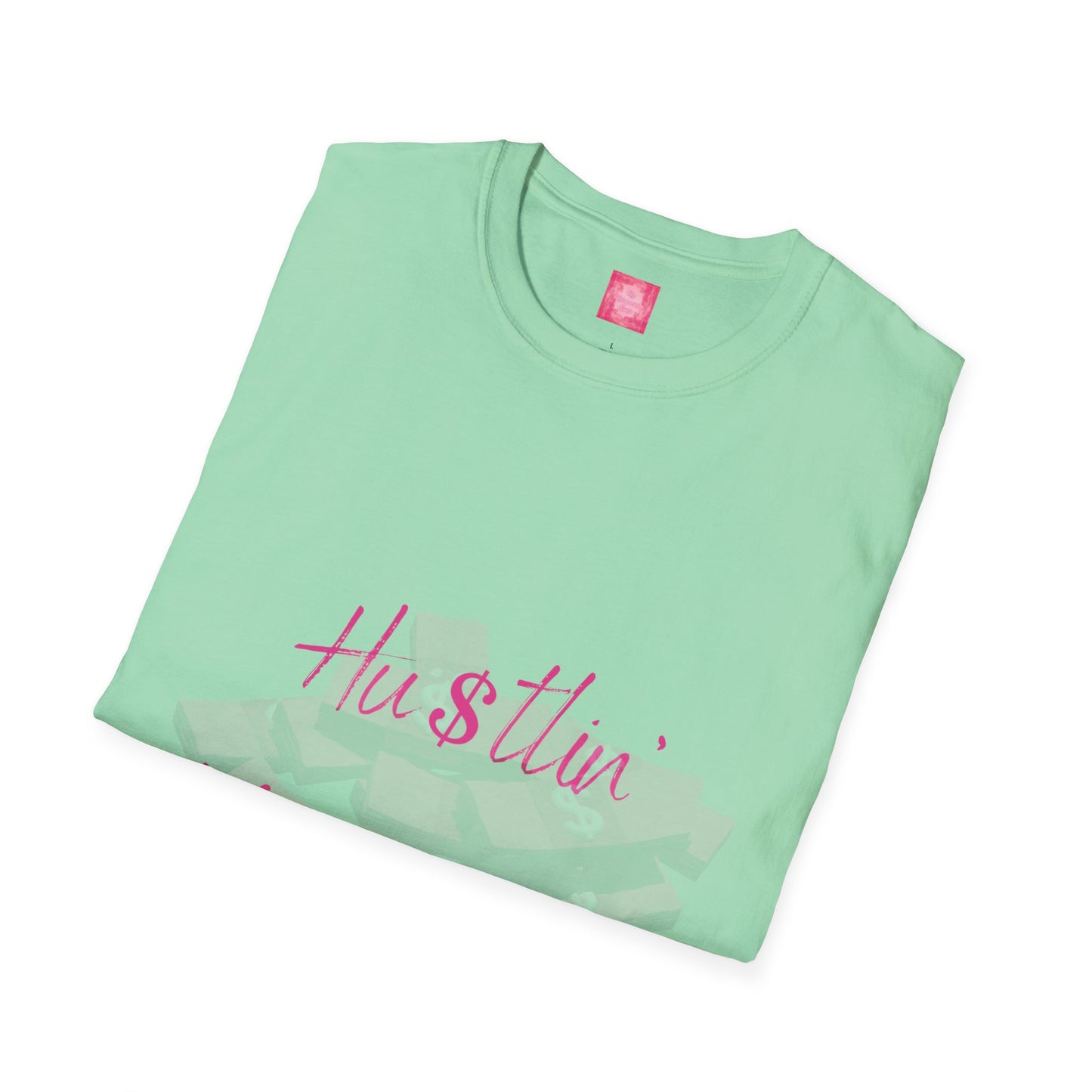 Hustlin' Mompreneur - Unisex Softstyle T-Shirt S-M-L-XL-2XL-3XL-4XL-5XL