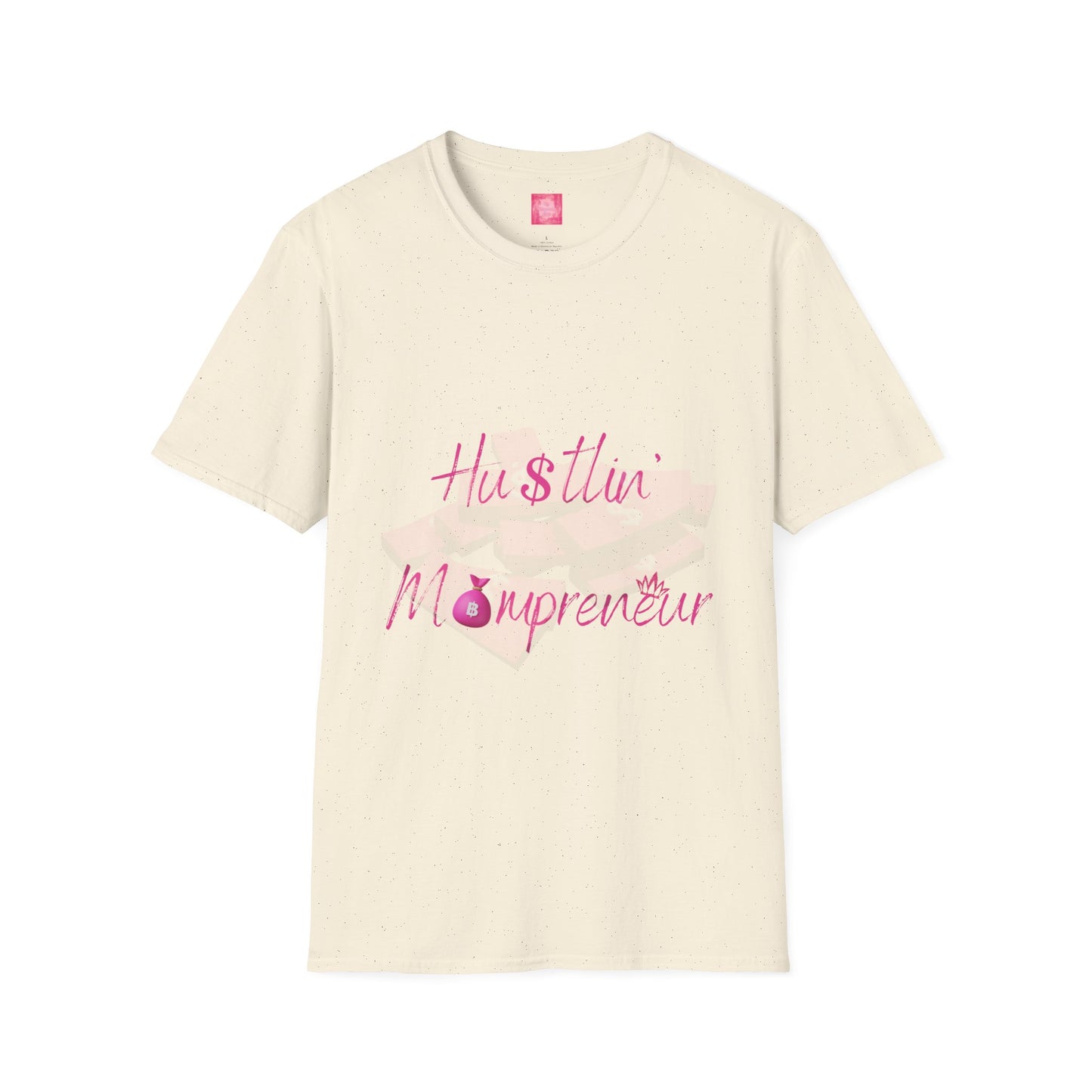 Hustlin' Mompreneur - Unisex Softstyle T-Shirt S-M-L-XL-2XL-3XL-4XL-5XL