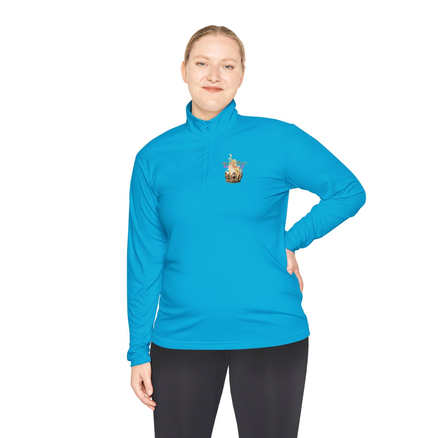 Million Dollar Mom Society Unisex Quarter-Zip Pullover